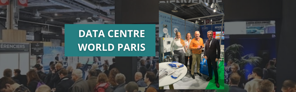 Data Centre World París 2023. Exposición de la empresa Inpro