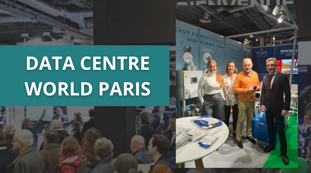 Experiencia como expositores en la feria Data Centre World París 2023